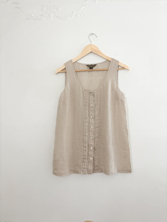 Tommy Bahama Linen Tank Top (S)