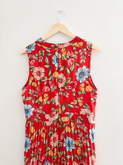 Vintage Donna Morgan Floral Dress (M/L)