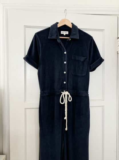 Alex Mill Benny Terry Cloth Jumpsuit (S)