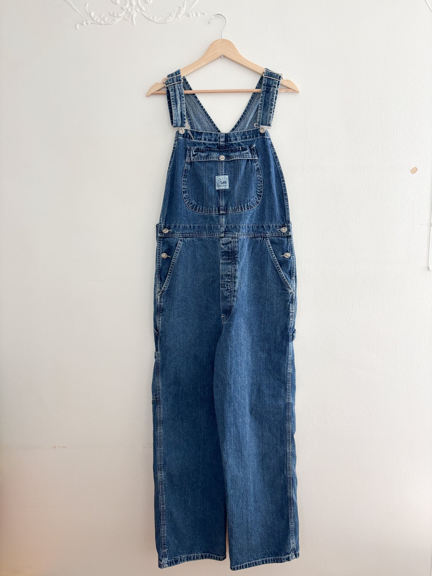 Vintage Lee Denim Overalls (M/L)