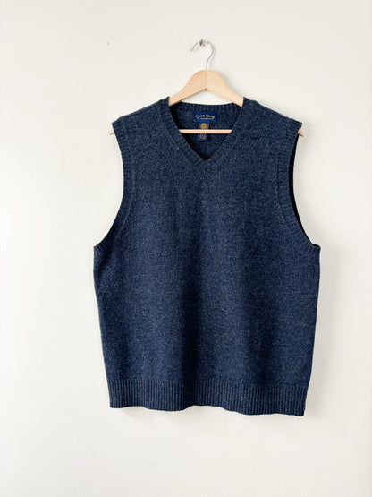 Charter Club Blue Sweater Vest