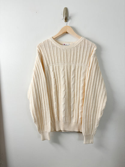 Vintage Cable Knit Sweater