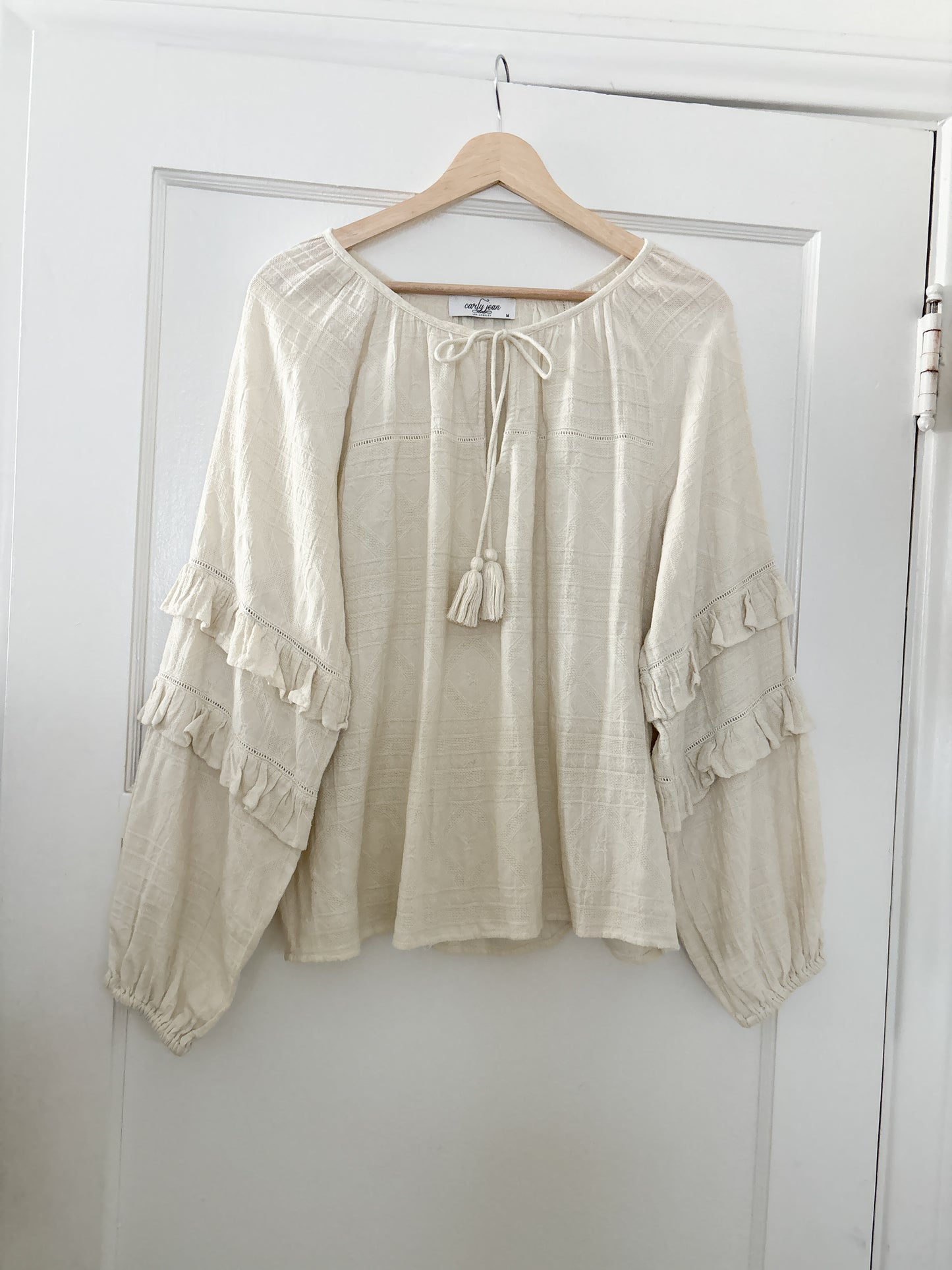 Carly Jean LA Halston blouse (M)