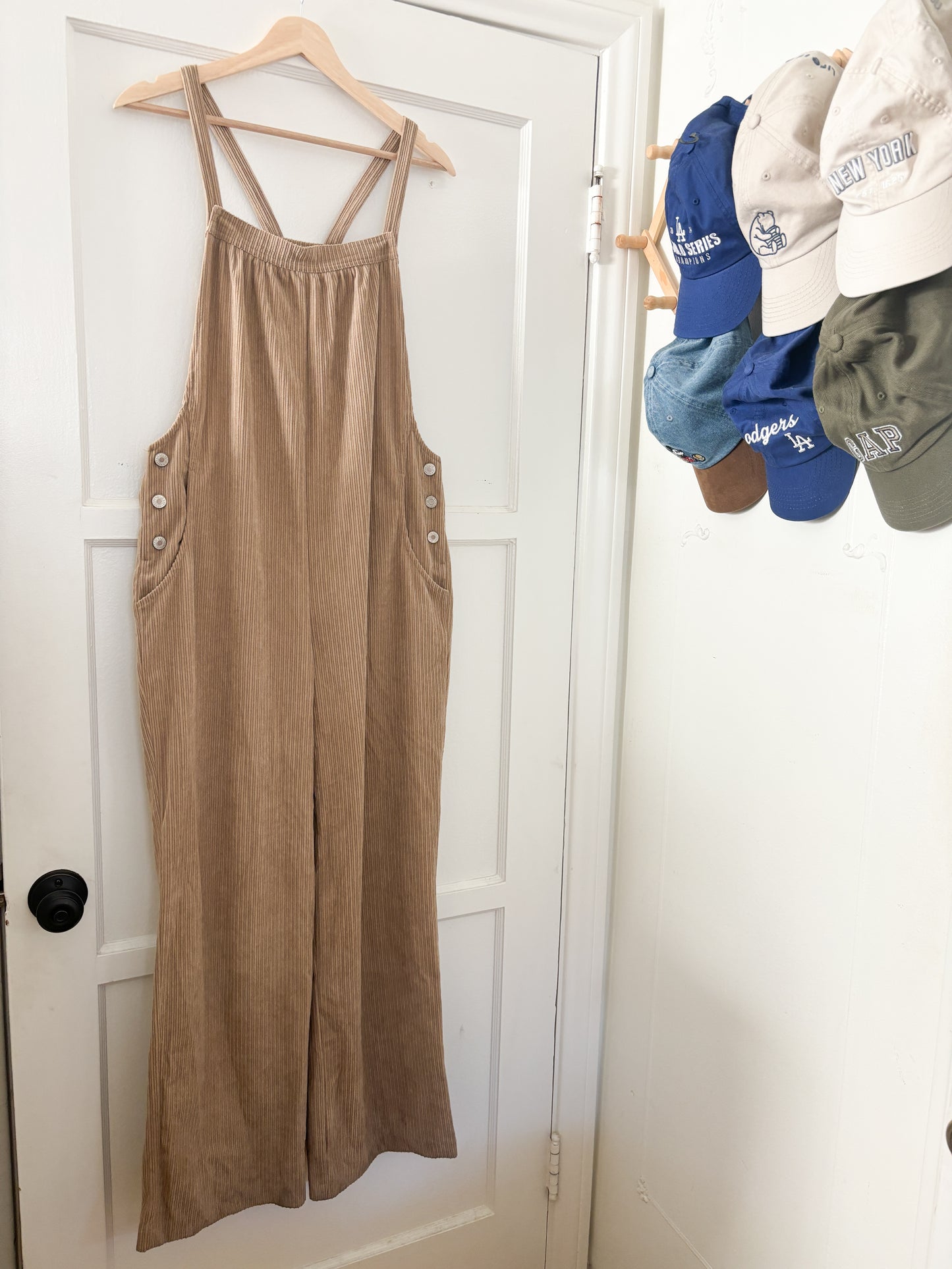 EE:SOME Corduroy Overalls (S)