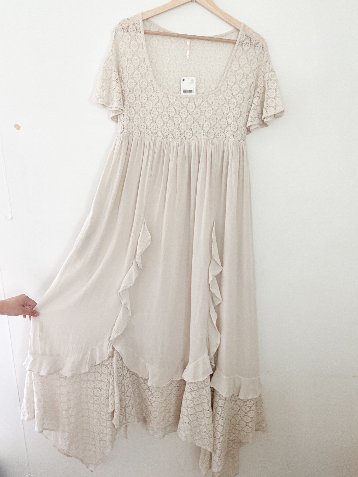 NWT Free People Bring The Romance Maxi Dress (S)