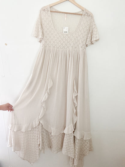 NWT Free People Bring The Romance Maxi Dress (S)
