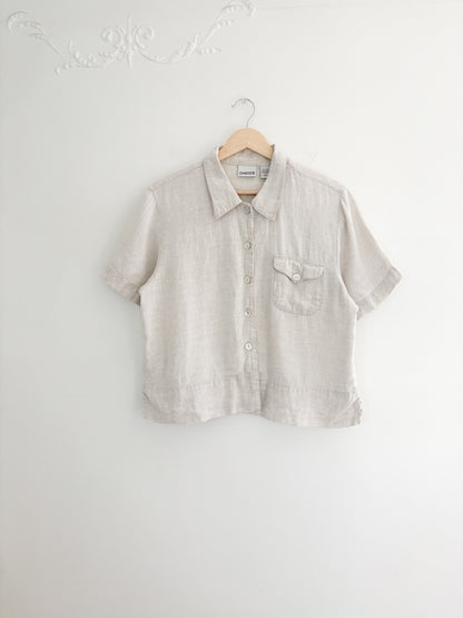 Vintage Chico’s Linen Button Up