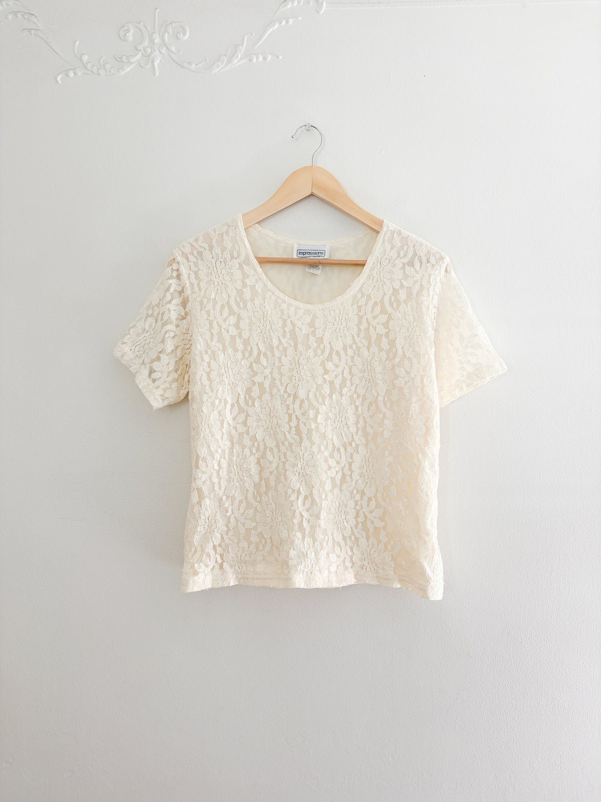 Vintage Lace Top (XL)