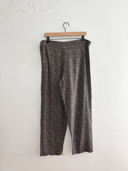 Vintage Floral Easy Pants (M/L)