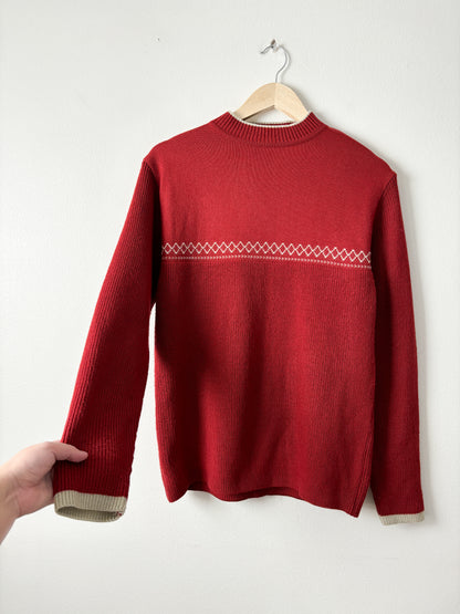 Vintage Red knit sweater