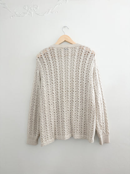Vintage Liz Claiborne Knit Cardigan 
(S)