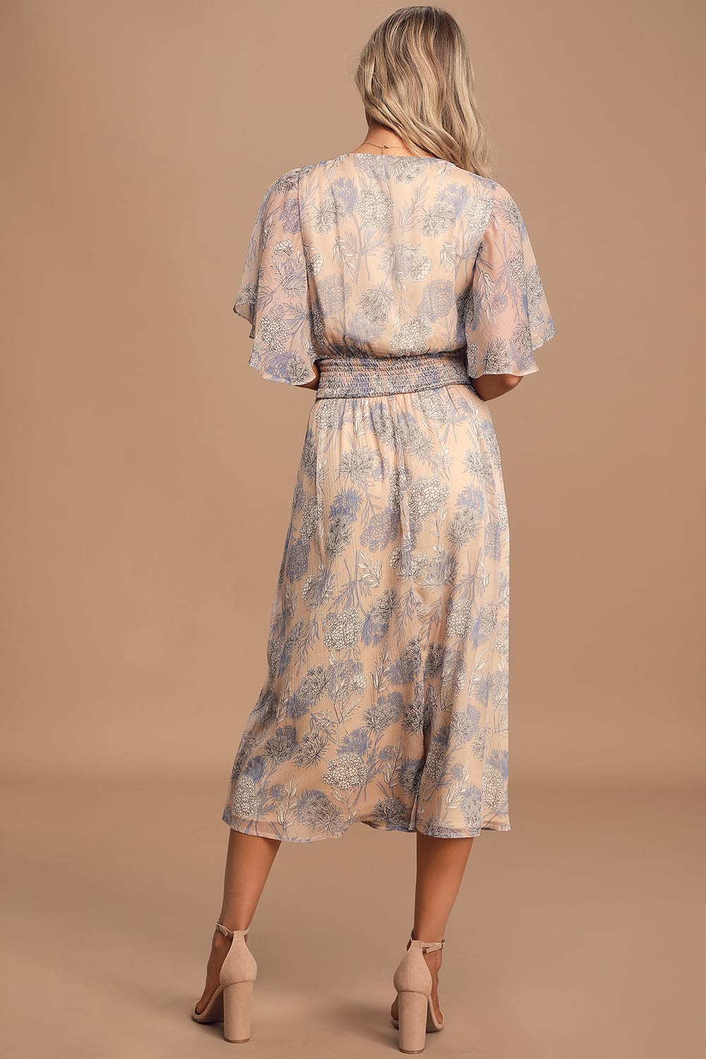 Lulus Floral Dress (M)