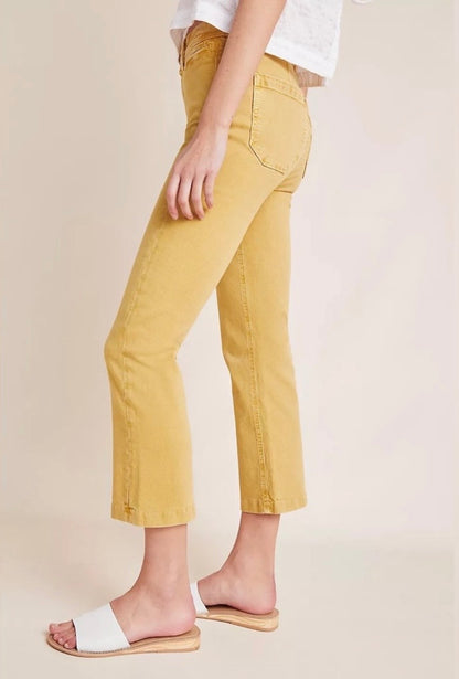 Paige Colette Crop Flare Pants (30)