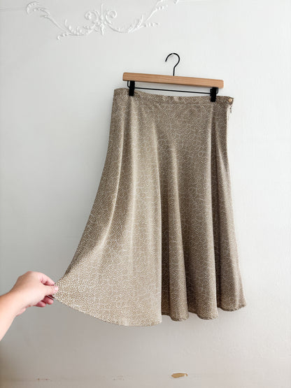 Vintage Polka Dot skirt (L)