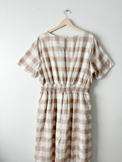 NWOT Polagram Plaid Dress