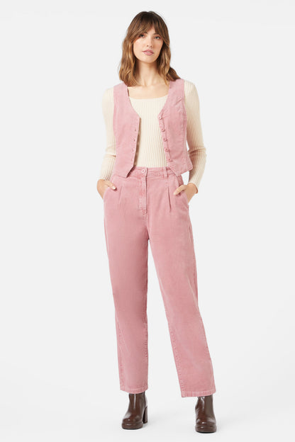 Princess Highway Pink Corduroy Vest (M/L)