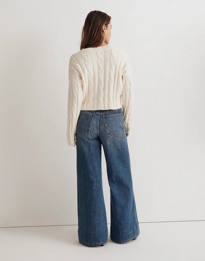Madewell Cable Knit Sweater (XL)