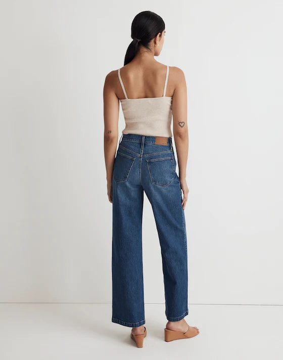 Madewell Perfect Vintage Wide Leg Jeans (33)