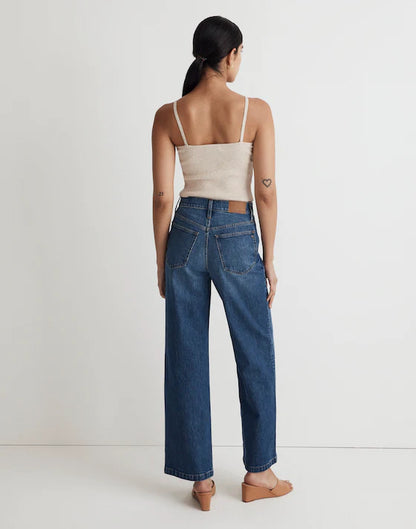 Madewell Perfect Vintage Wide Leg Jeans (33)
