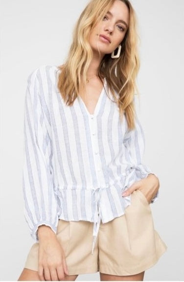 Rails Striped Blouse (M)