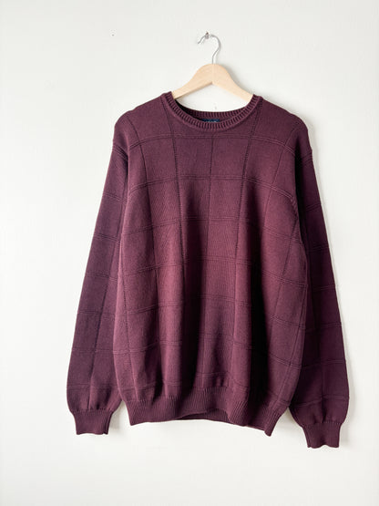 Izod Maroon Sweater