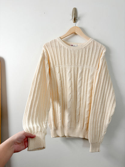 Vintage Cable Knit Sweater