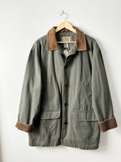 Vintage LL Bean Olive Chore Coat