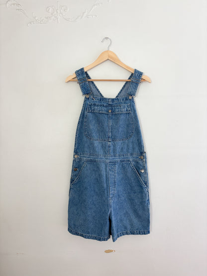 Vintage Riveted By Lee Denim Overalls (S/M)