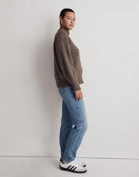 Madewell Loretto Mockneck Pullover Sweater (M)