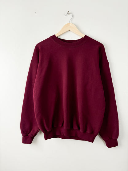 Vintage Hanes Maroon Crew