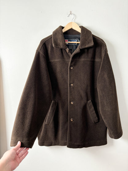 Vintage Brown Sherpa Coat