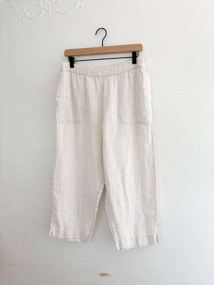 Linen Blend Easy pants