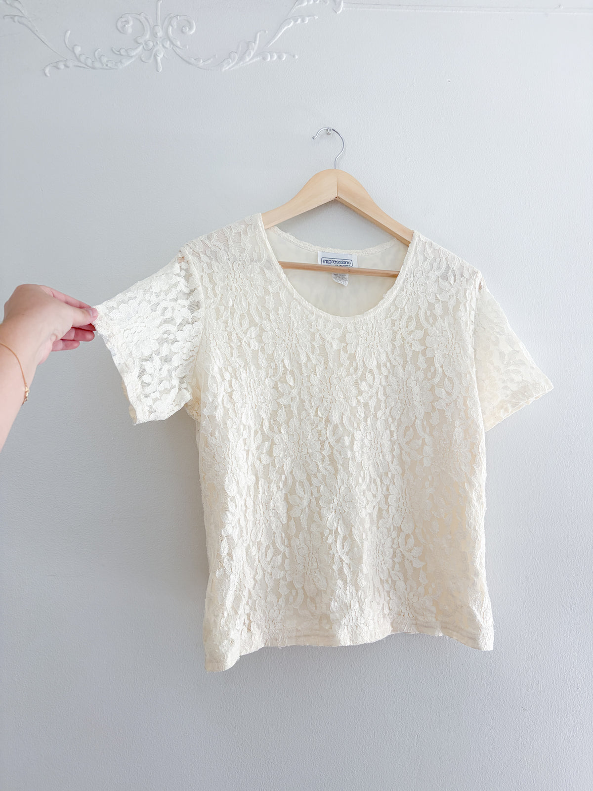 Vintage Lace Top (XL)