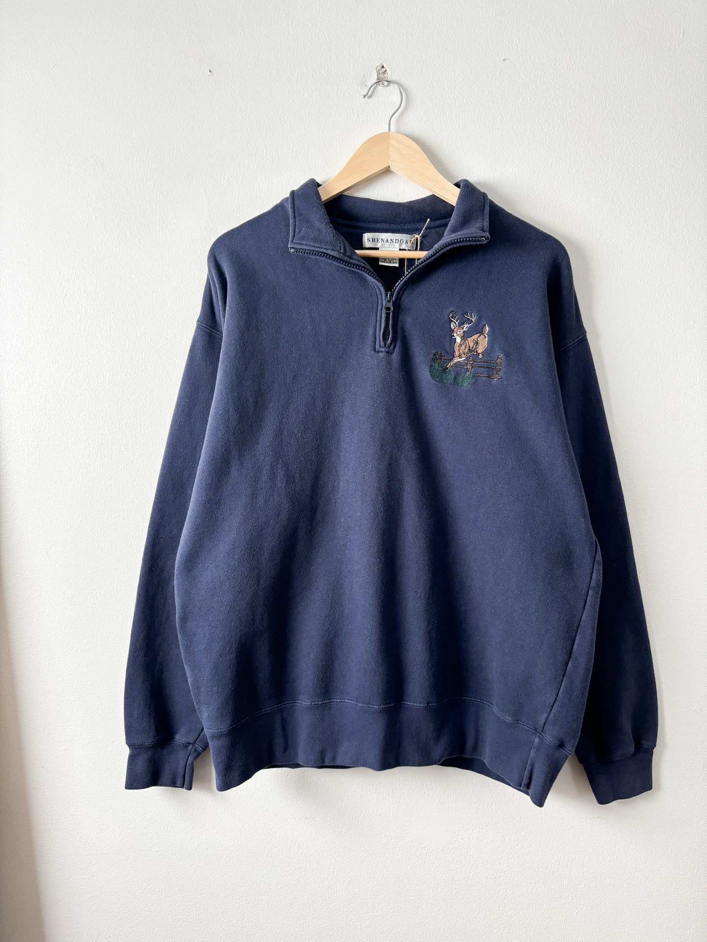 Vintage Deer Quarter zip