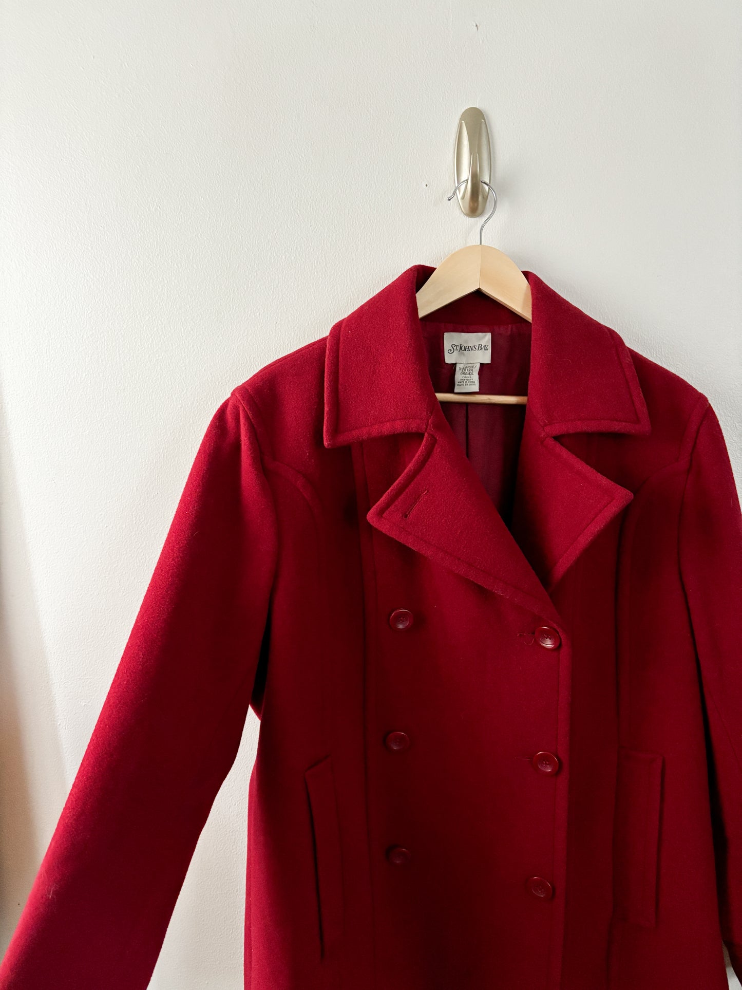 Vintage St John’s Bay Red Coat