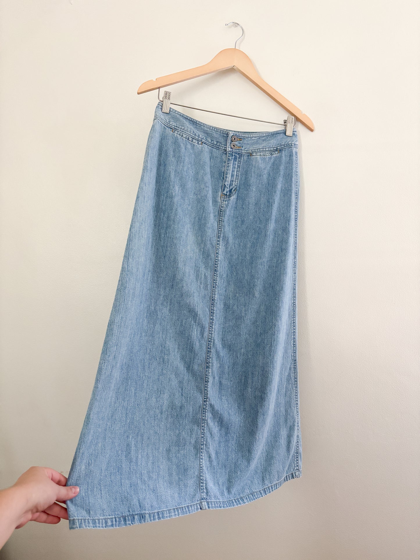 Vintage Liz Claiborne Denim Skirt (26/27”)