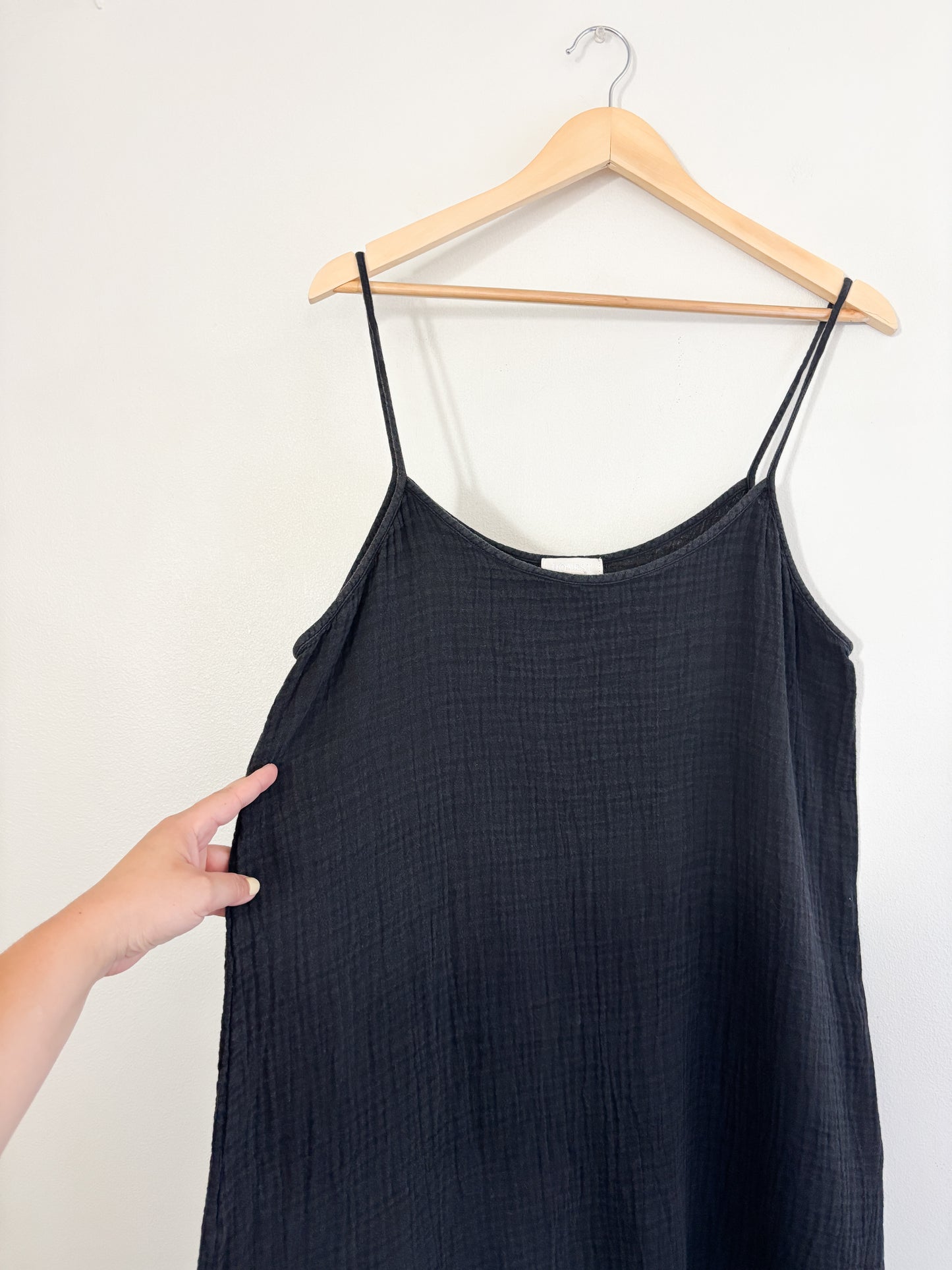 Honest Cotton Slip Gauze Dress (OS)