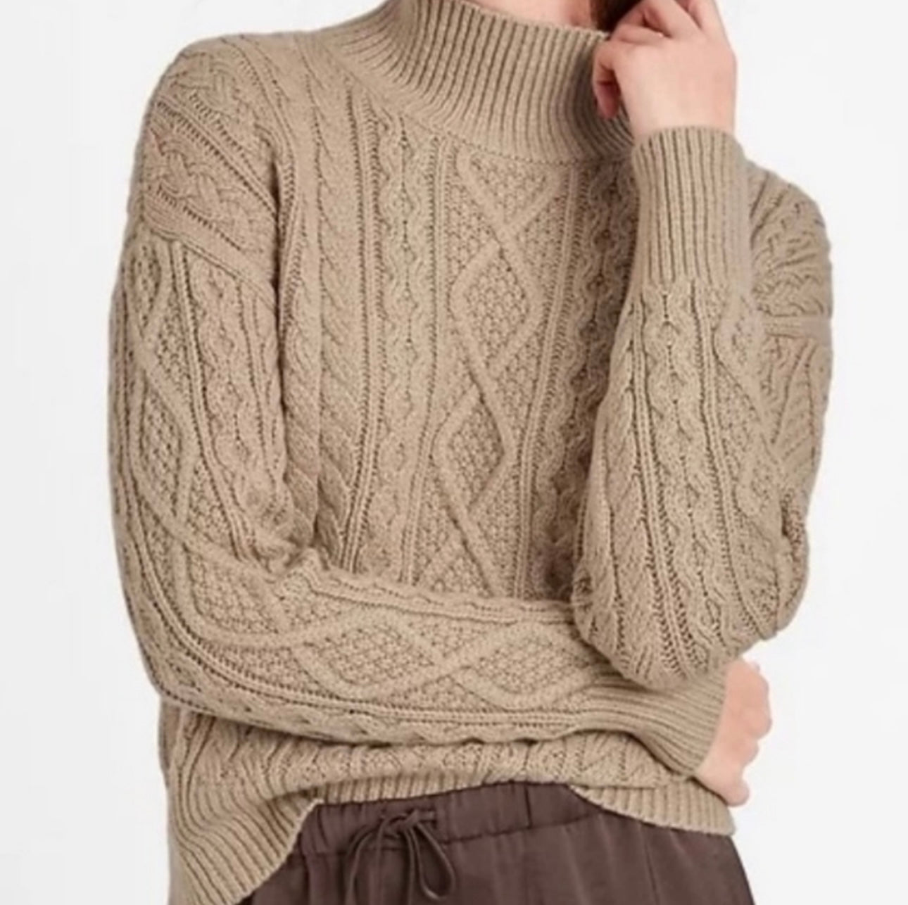 Banana Republic Cable Knit Sweater (M)