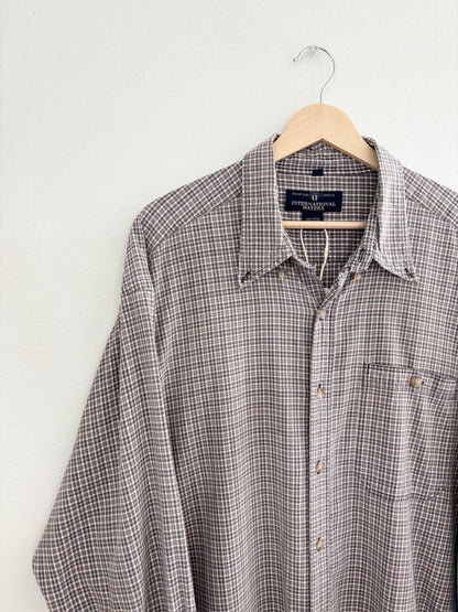 Vintage Plaid Flannel (XL)