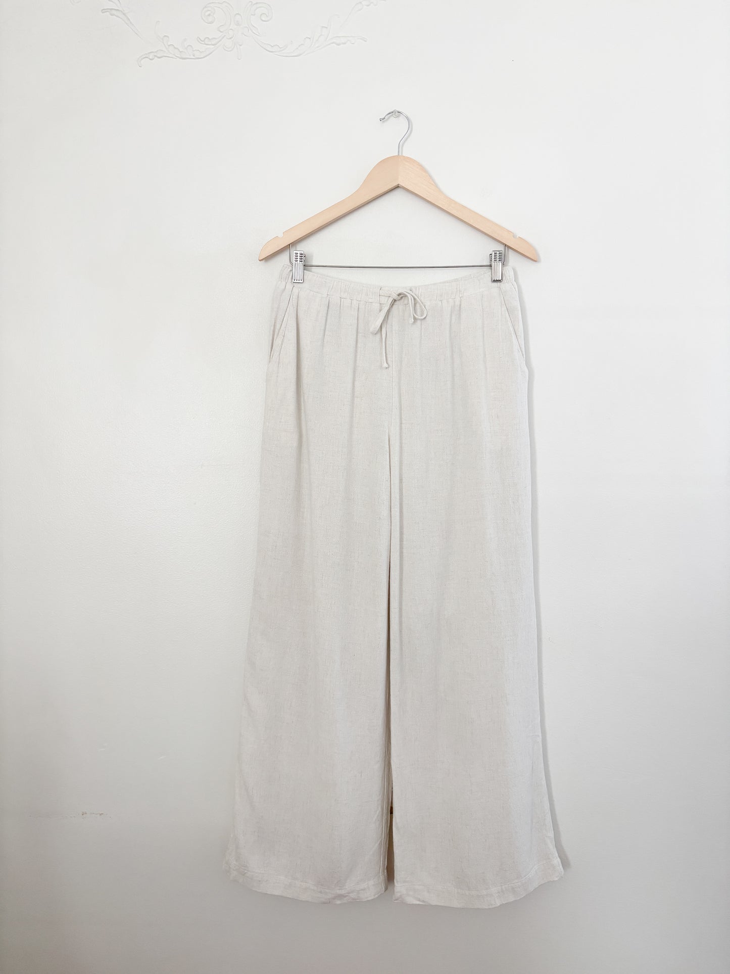 Peppermayo Linen Blend Wide Leg Pants