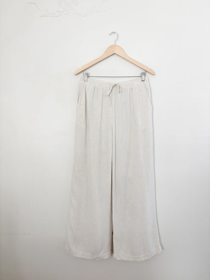 Peppermayo Linen Blend Wide Leg Pants