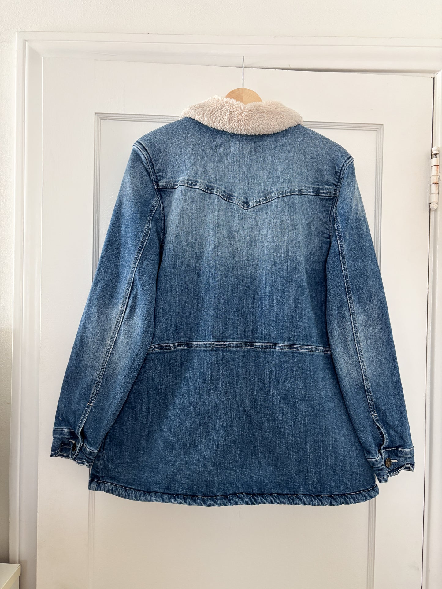 Shyanne Sherpa Denim Jacket (M/L)