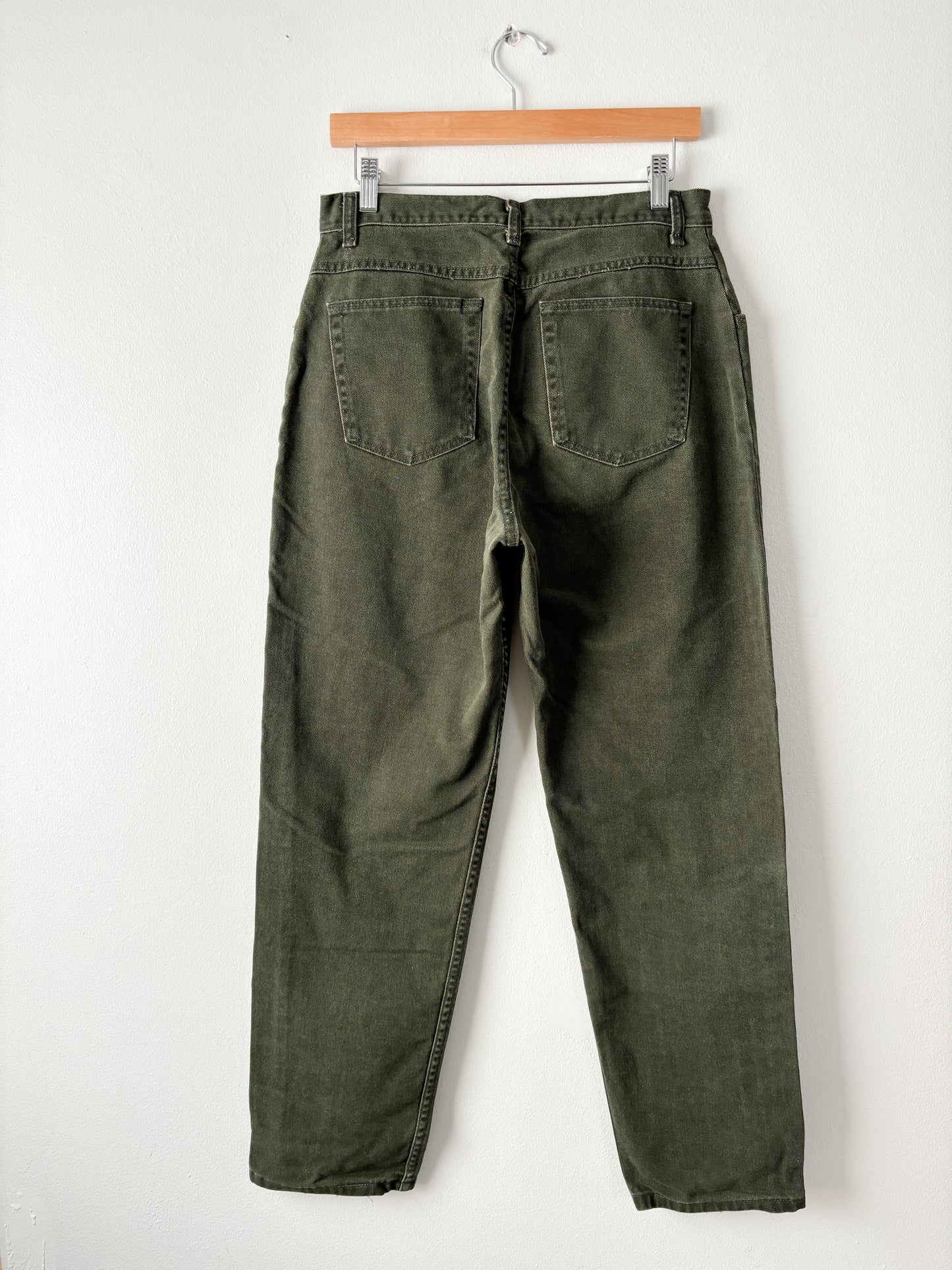 Vintage Olive Green Wrangler Jeans