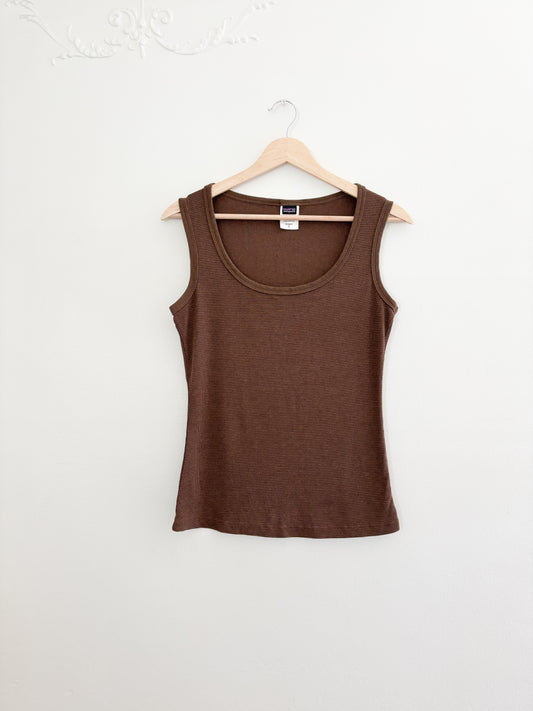 Patagonia Brown Tank Top (S)