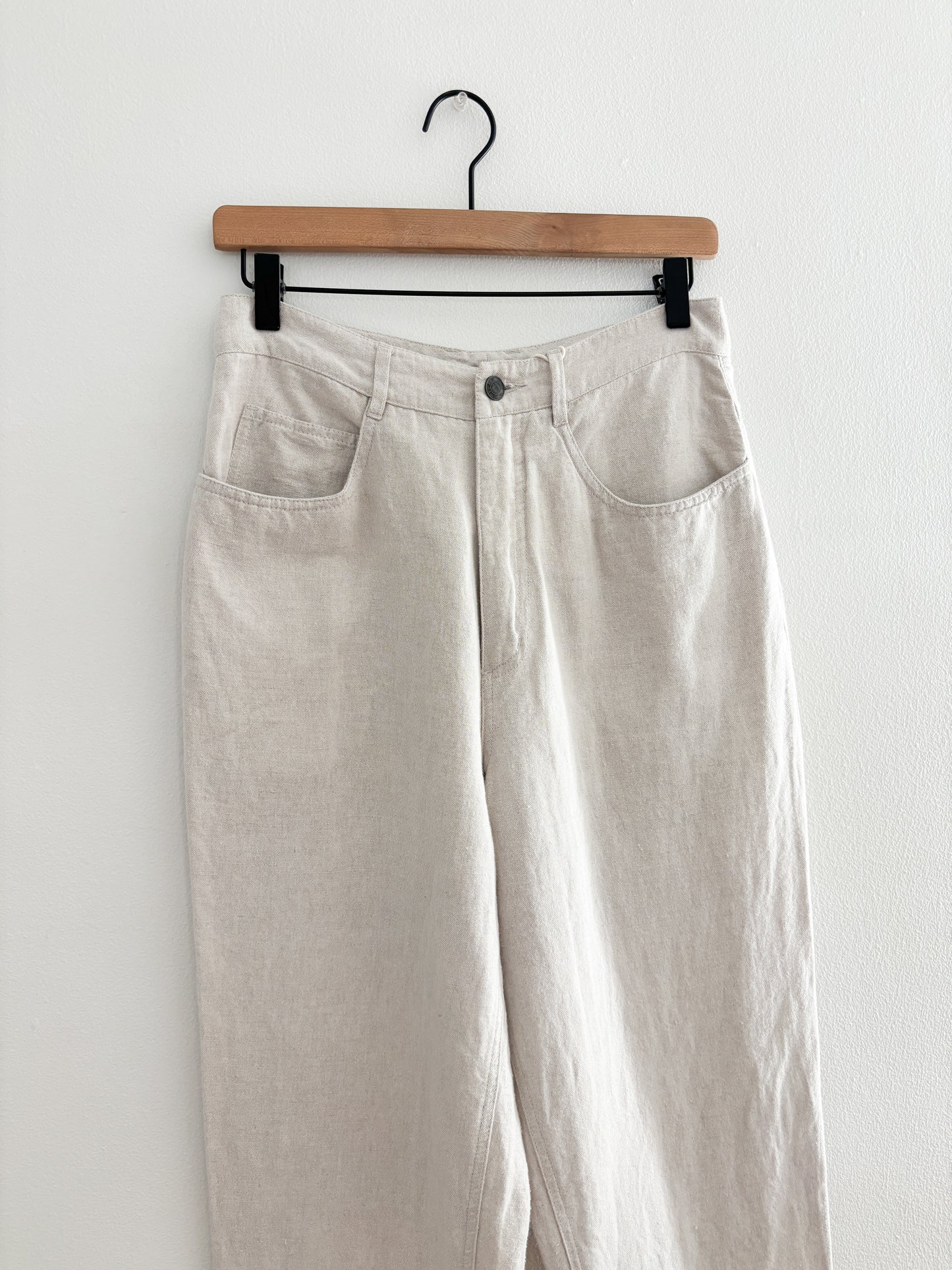 Vintage Linen Talbots Pants (28”)
