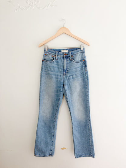 Madewell Slim Demi-Boot Jeans (26”)