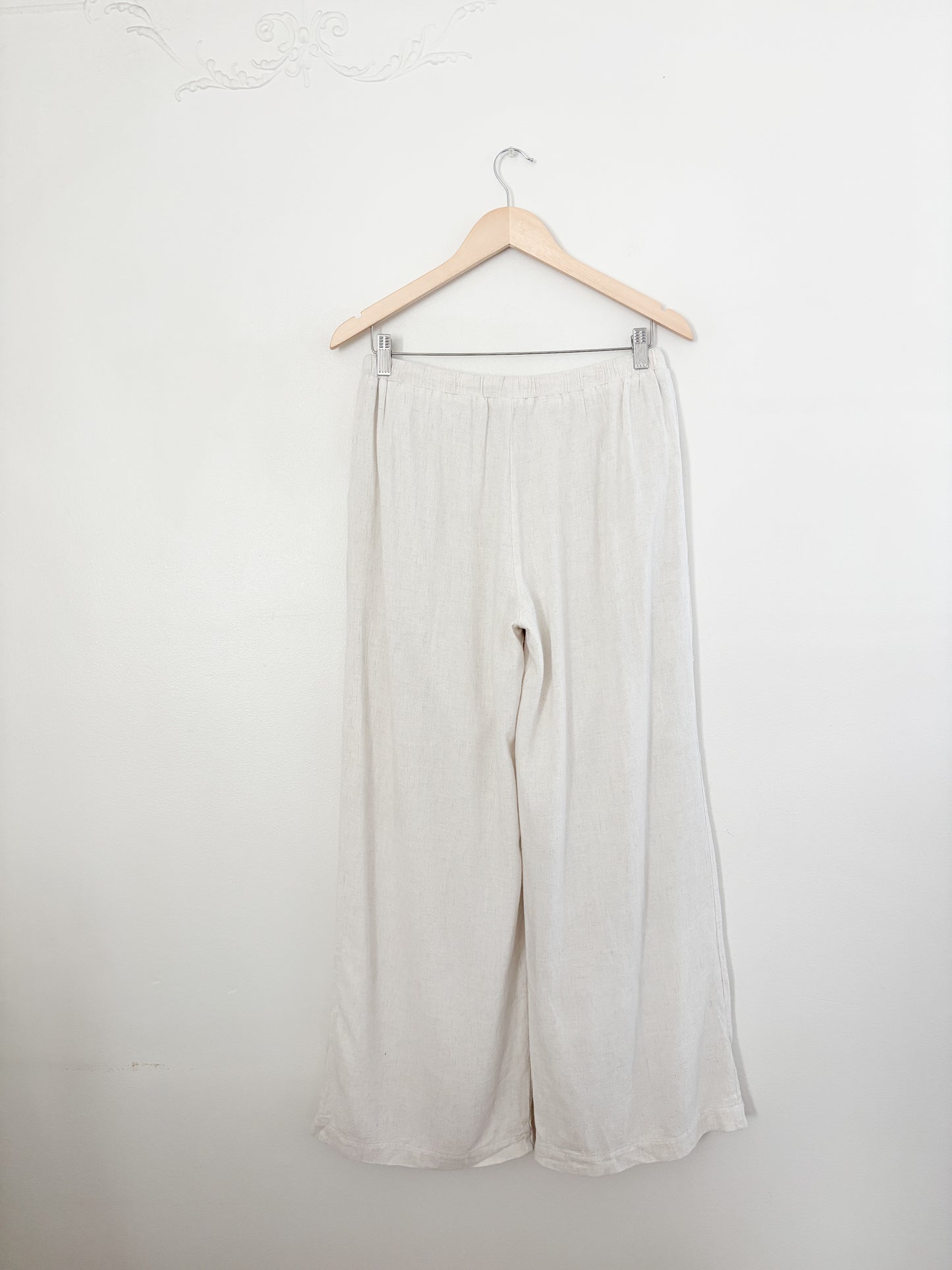 Peppermayo Linen Blend Wide Leg Pants