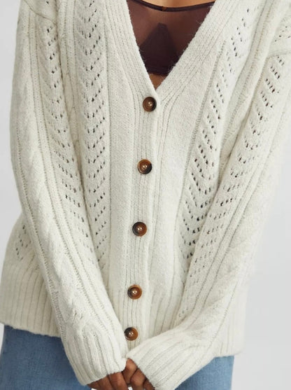 Anthropologie Cable Knit Cardigan (S)