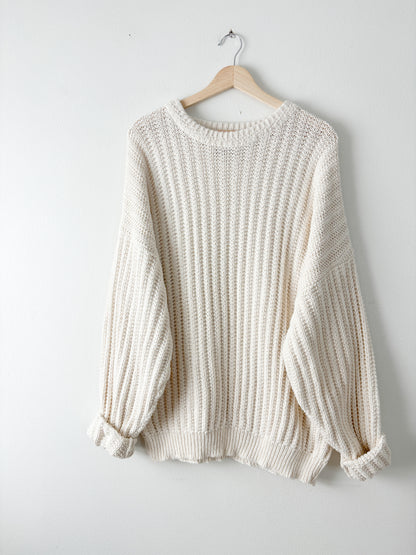 Vintage Cream Sweater
