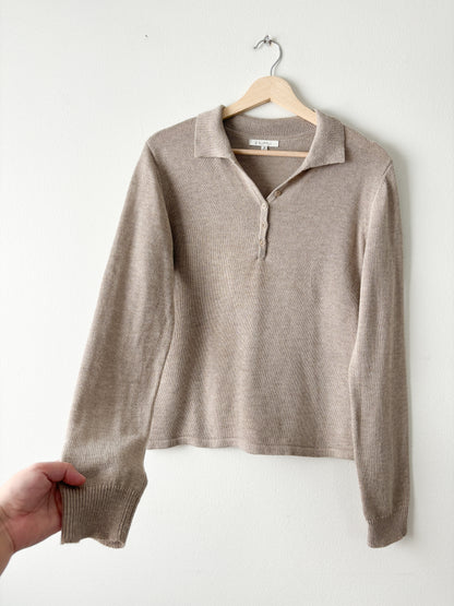 Z Supply knit sweater polo